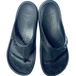 Crocs Unisex Adults Kadee II Black Comfort Slip On Flip Flop Slipper Sz US M7 W9